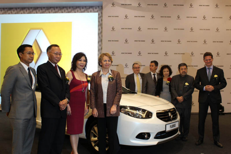 Renault bắt đầu sản xuất Fluence ở Malaysia