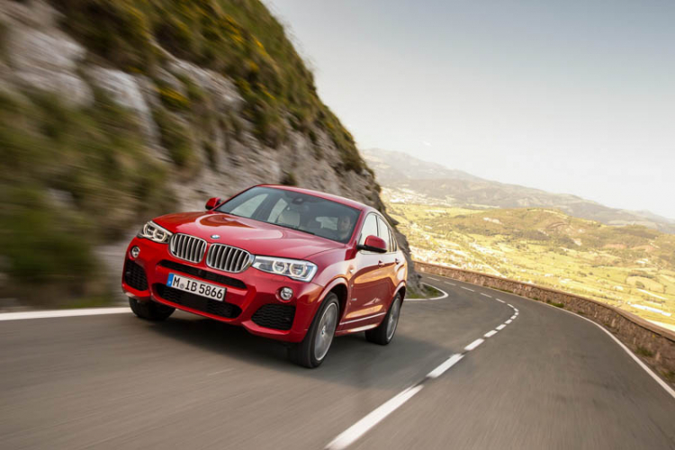 BMW công bố hình ảnh chi tiết X4 Crossover