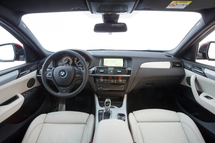 BMW công bố hình ảnh chi tiết X4 Crossover