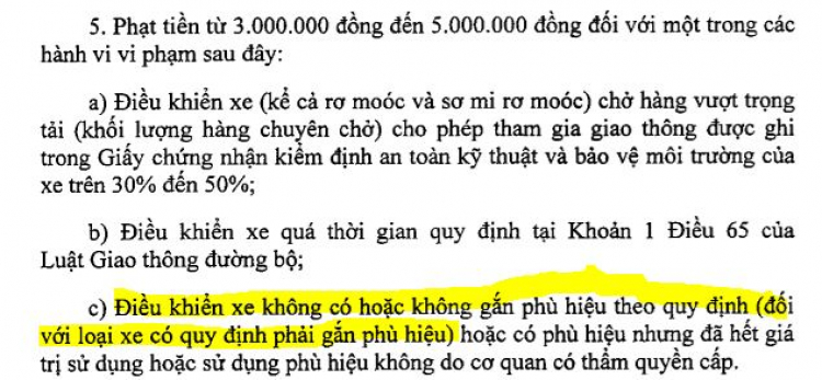 Gấp! Cơ quan nào có thẩm quyền xử phạt xe không phù hiệu?