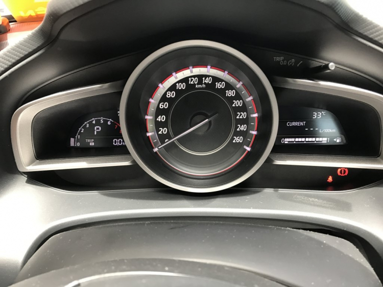 Đánh giá mức tiêu thụ nhiên liệu của xe Mazda 3 All New 1.5 Sedan 2016 (ODO: 13.000 KM)