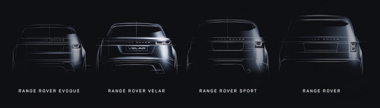 Range Rover Velar chưa đến Geneva đã lộ hết ngoại hình