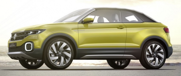 VW sẽ ra mắt SUV cỡ nhỏ vào năm 2018, cạnh tranh Honda HR-V và Toyota C-HR