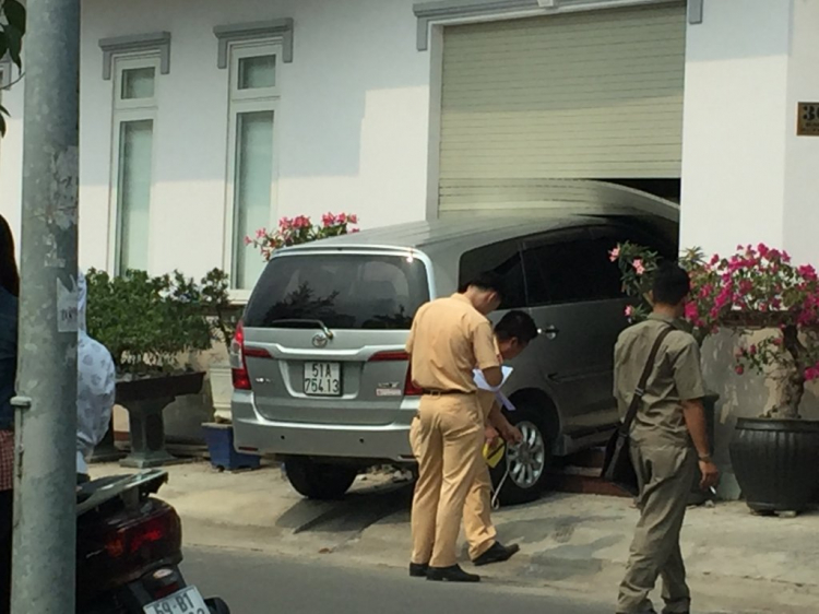 Tai nạn đầu giờ chiều nay.