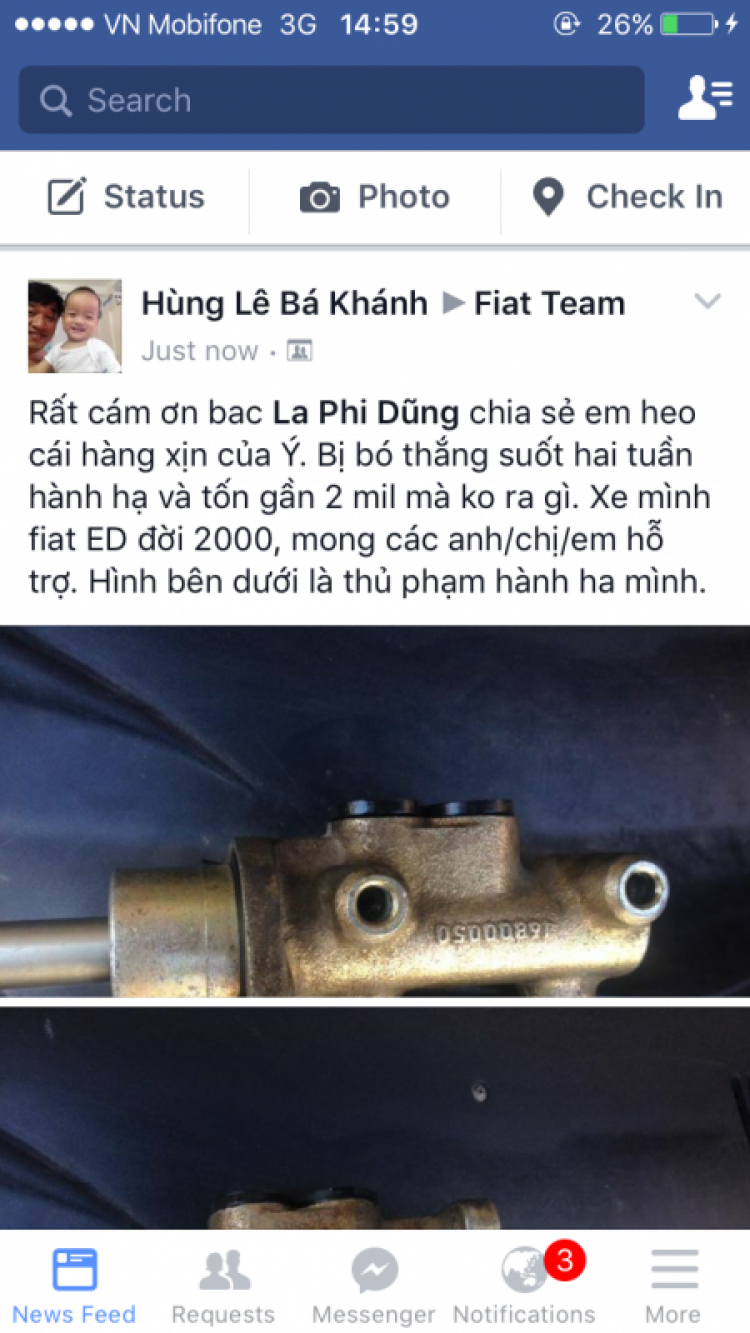 Phụ tùng Fiat sản xuất tại Ý