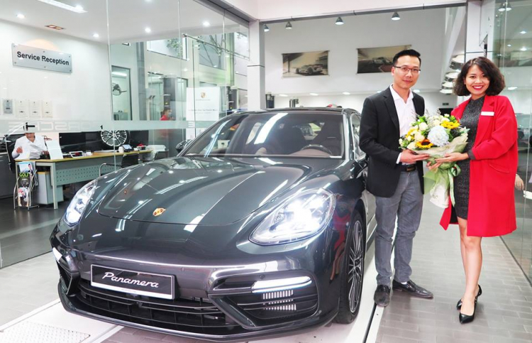 Lộ diện chủ nhân đầu tiên của Porsche Panamera Turbo 2017 tại Việt Nam
