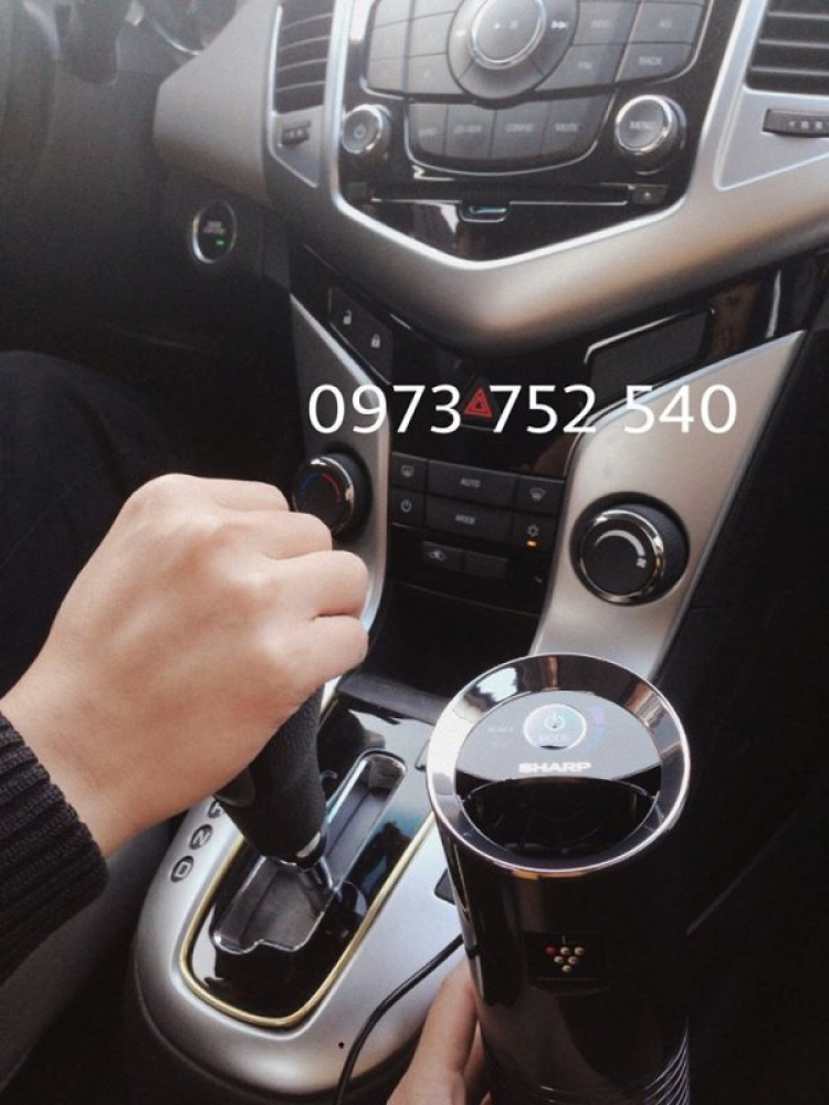 Máy lọc không khí trên xe hơi Sharp IG-GC2E (Hàng chính hãng, bảo hành 12 tháng toàn quốc) Máy lọc không khí trên xe hơi Sharp IG-GC2E (Hàng chính hãng, bảo hành 12 tháng toàn quốc)