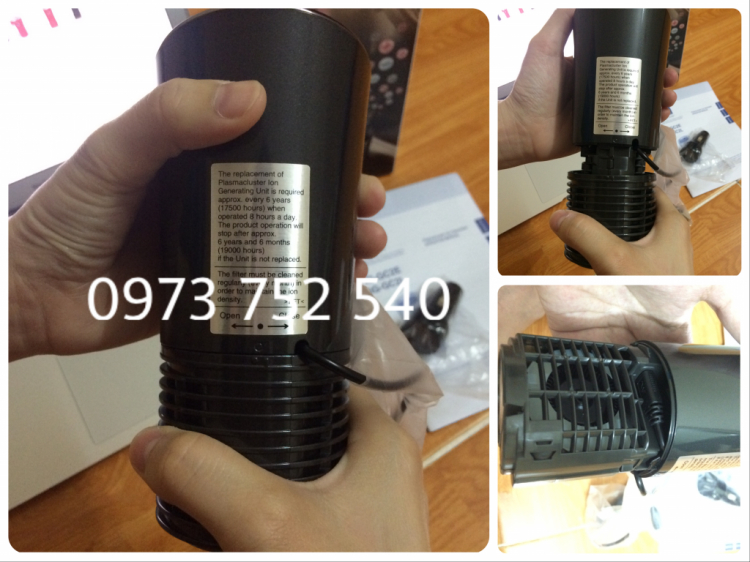 Máy lọc không khí trên xe hơi Sharp IG-GC2E (Hàng chính hãng, bảo hành 12 tháng toàn quốc) Máy lọc không khí trên xe hơi Sharp IG-GC2E (Hàng chính hãng, bảo hành 12 tháng toàn quốc)