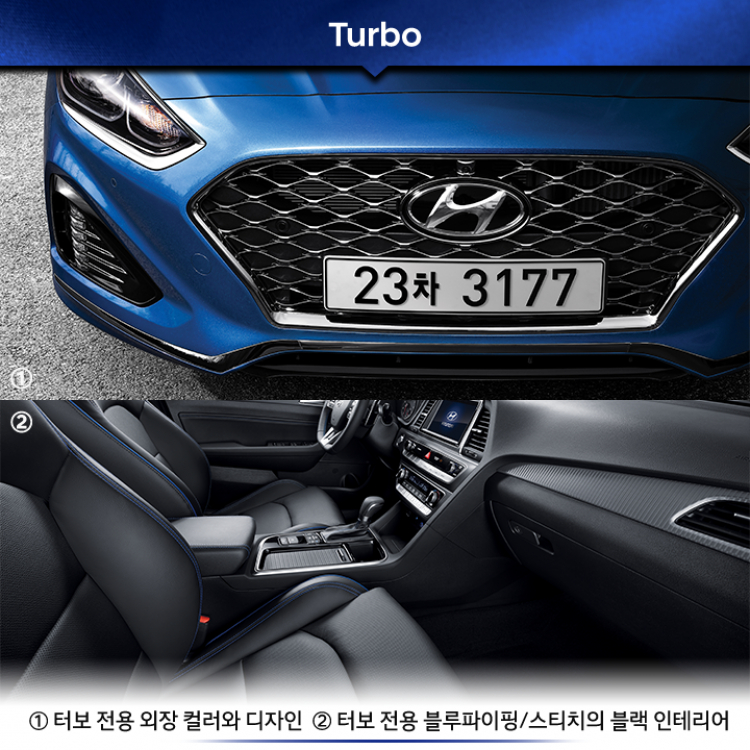 Hyundai chính thức ra mắt Sonata 2018, thêm bản Turbo 245 mã lực