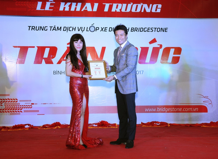 [QC] Bridgestone Việt Nam khai trương trung tâm dịch vụ lốp xe du lịch đầu tiên tại Bình Phước