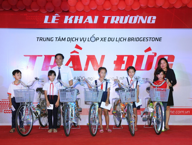 [QC] Bridgestone Việt Nam khai trương trung tâm dịch vụ lốp xe du lịch đầu tiên tại Bình Phước