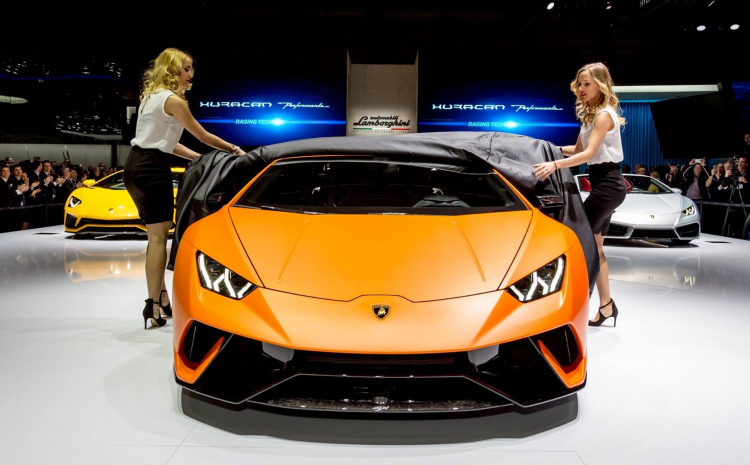 [GIMS2017] Huracan Performante: tâm điểm của gian trưng bày Lamborghini tại Geneva 2017