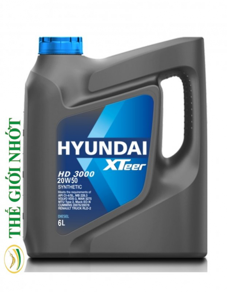 Tư vấn về cấp độ dầu nhớt cho xe máy xăng và máy dầu Hyundai