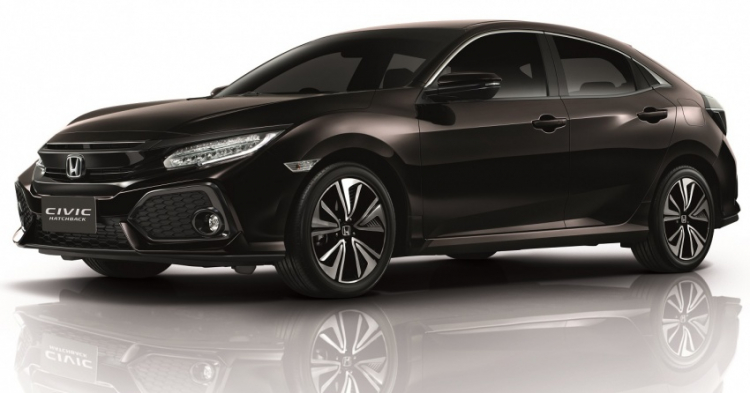 Honda Civic 5 cửa trình làng ở Thái Lan