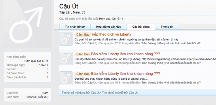 Bảo hiểm Liberty làm khó khách hàng ??? Bảo hiểm Liberty làm khó khách hàng ???
