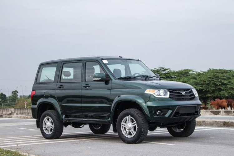 UAZ công bố giá xe tại Việt Nam, khởi điểm 460 triệu đồng