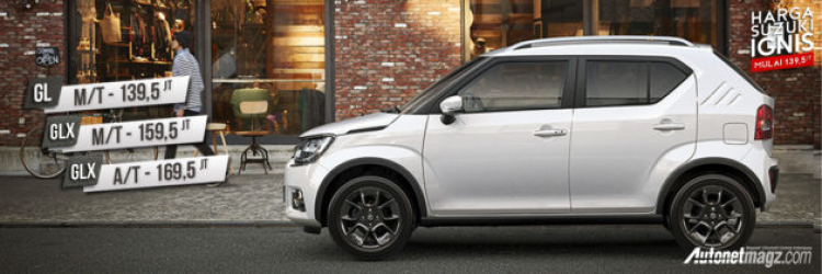 Xe cỡ nhỏ Suzuki Ignis xuất hiện ở Indonesia