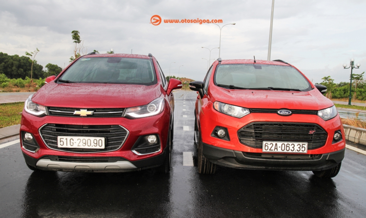 So sánh chi tiết Chevrolet Trax giá 769 triệu và Ford EcoSport giá 664 triệu