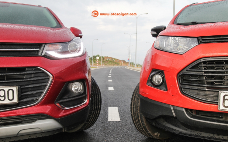 So sánh chi tiết Chevrolet Trax giá 769 triệu và Ford EcoSport giá 664 triệu So sánh chi tiết Chevrolet Trax giá 769 triệu và Ford EcoSport giá 664 triệu