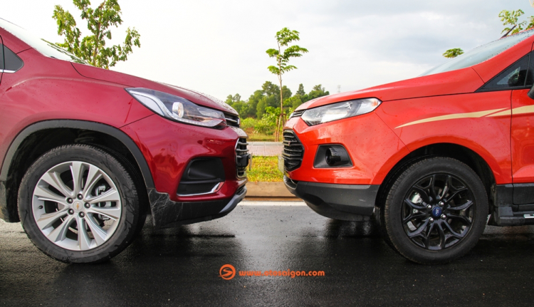 So sánh chi tiết Chevrolet Trax giá 769 triệu và Ford EcoSport giá 664 triệu So sánh chi tiết Chevrolet Trax giá 769 triệu và Ford EcoSport giá 664 triệu