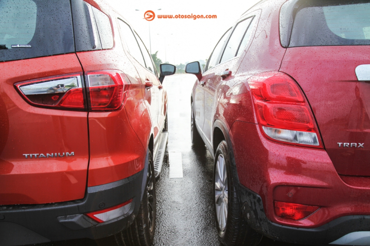So sánh chi tiết Chevrolet Trax giá 769 triệu và Ford EcoSport giá 664 triệu So sánh chi tiết Chevrolet Trax giá 769 triệu và Ford EcoSport giá 664 triệu