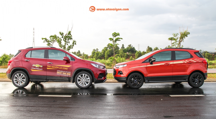 So sánh chi tiết Chevrolet Trax giá 769 triệu và Ford EcoSport giá 664 triệu So sánh chi tiết Chevrolet Trax giá 769 triệu và Ford EcoSport giá 664 triệu