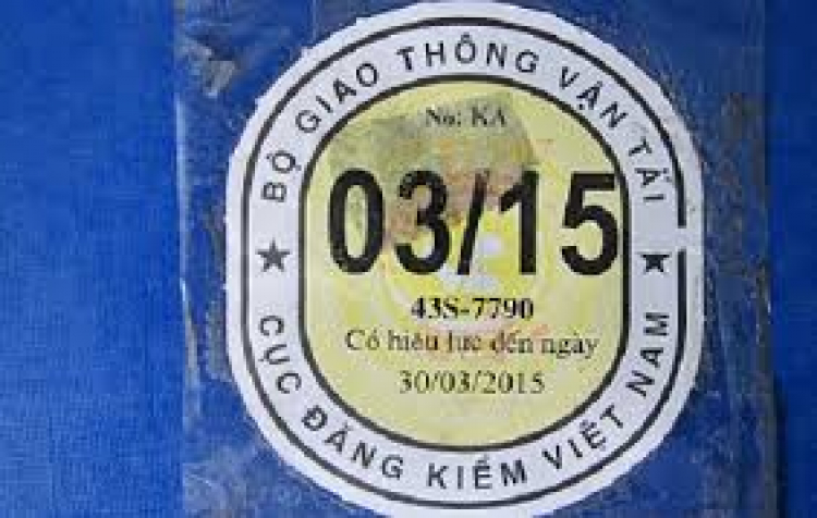 Làm sao CS biết được xe quá hạn đăng kiểm??? Làm sao CS biết được xe quá hạn đăng kiểm???