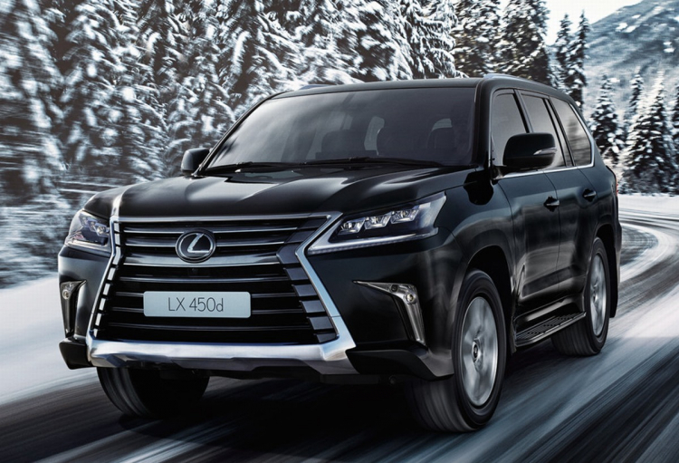 Lexus ra mắt LX450d động cơ dầu diesel