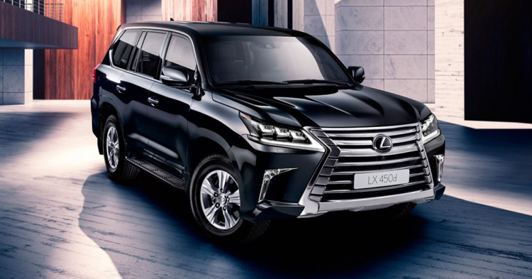 Lexus ra mắt LX450d động cơ dầu diesel