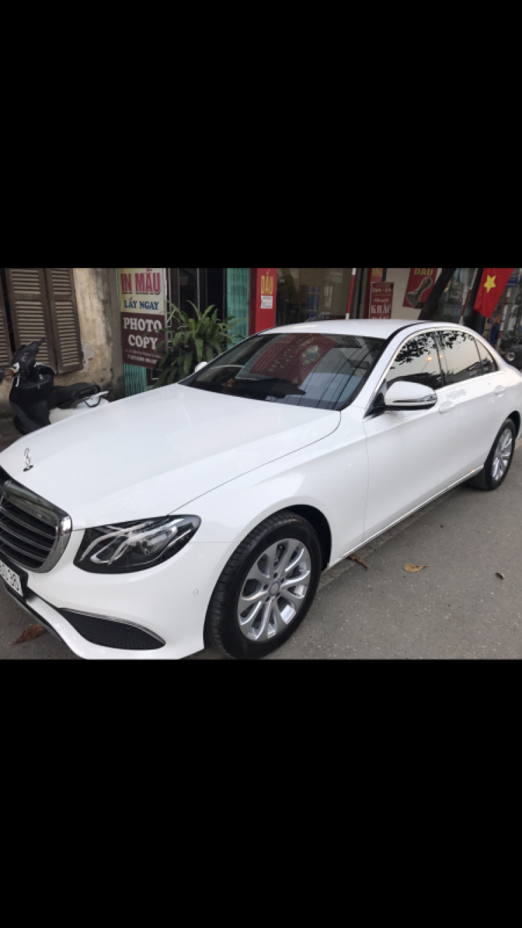 Muốn lên mâm S400 cho E200 2017 cần các Bác tư vấn