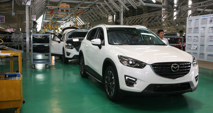 Thaco xây thêm nhà máy Mazda, tương lai sẽ xuất khẩu Thaco xây thêm nhà máy Mazda, tương lai sẽ xuất khẩu
