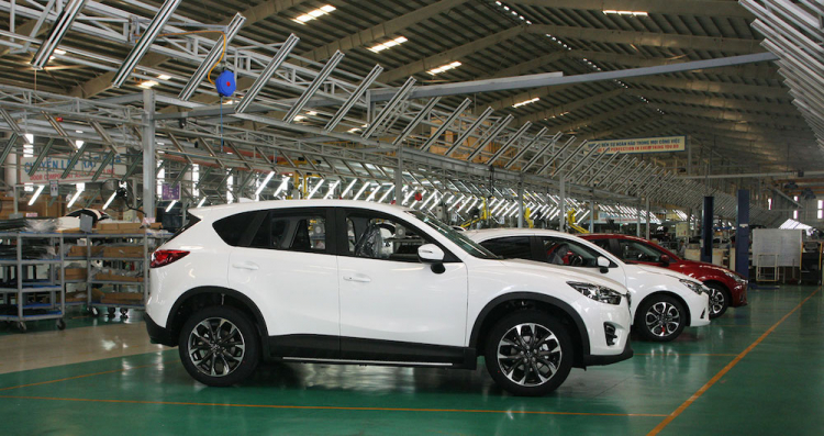 Thaco xây thêm nhà máy Mazda, tương lai sẽ xuất khẩu Thaco xây thêm nhà máy Mazda, tương lai sẽ xuất khẩu