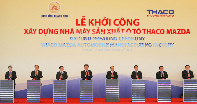 Thaco xây thêm nhà máy Mazda, tương lai sẽ xuất khẩu Thaco xây thêm nhà máy Mazda, tương lai sẽ xuất khẩu