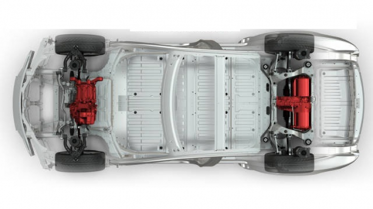 Xem xe điện Tesla cho siêu xe "hít khói"