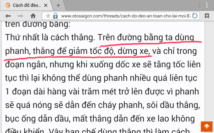 Cách đổ đèo an toàn cho lái mới. Cách đổ đèo an toàn cho lái mới.