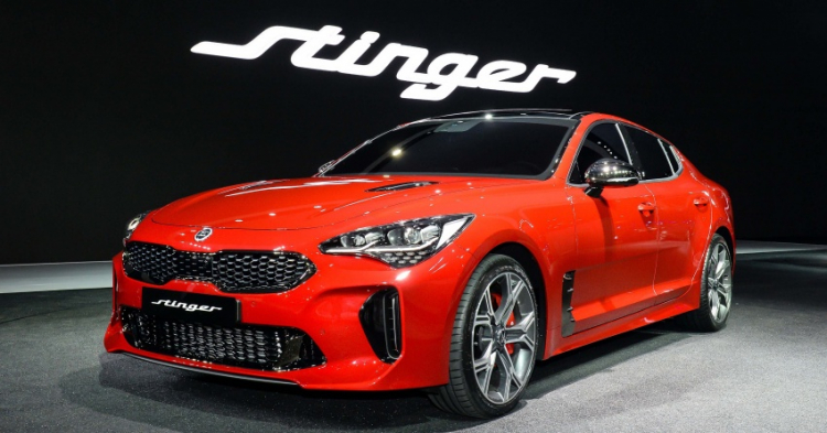 Kia Stinger có thể tăng tốc từ 0-100 km/h trong 4,9 giây