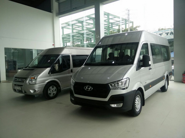 Hyundai Solati có giá 1,19 tỷ đồng tại Việt Nam, cạnh tranh Ford Transit