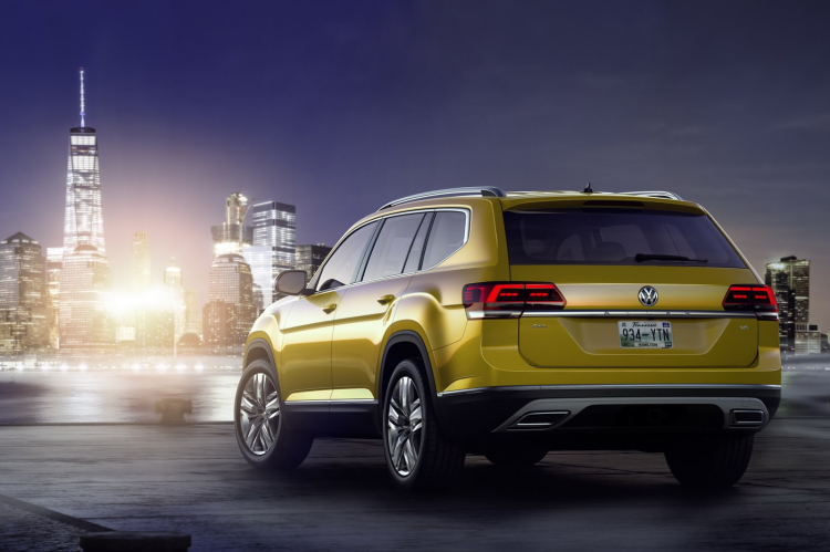 Volkswagen Atlas 2018 có giá từ 30.500 USD