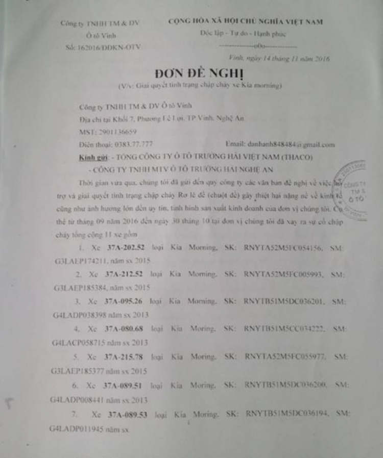 THACO vẫn hỗ trợ sửa chữa xe cho một khách hàng bị tòa án "bác" đơn kiện THACO vẫn hỗ trợ sửa chữa xe cho một khách hàng bị tòa án "bác" đơn kiện