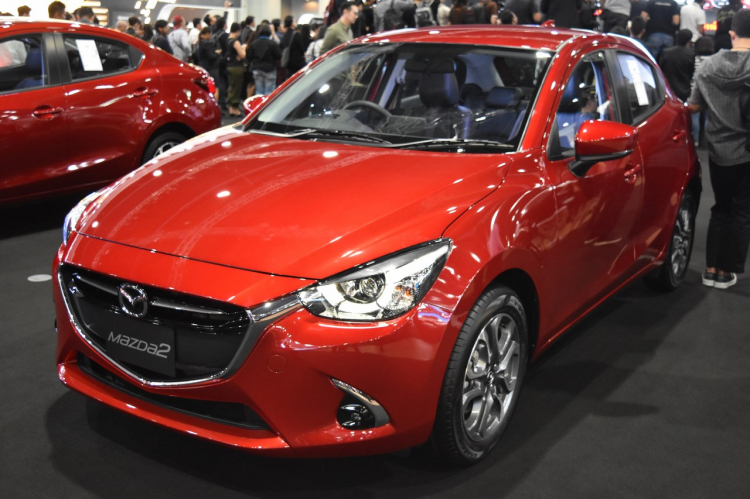 Mazda2 phiên bản cải tiến đã đến Thái Lan