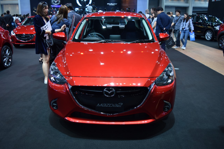 Mazda2 phiên bản cải tiến đã đến Thái Lan