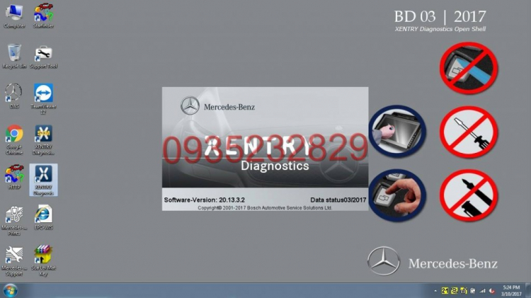 Máy chẩn đoán Mercedes MB STAR C4