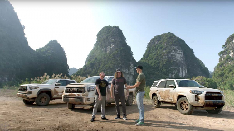 Clip quá đẹp về Việt Nam qua chương trình Toyota TRD Pro Challenge