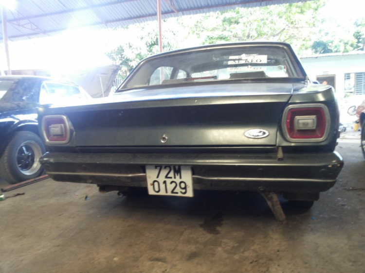 Ford falcon 1968 còn đúng 1 chiếc zin tại việt nam