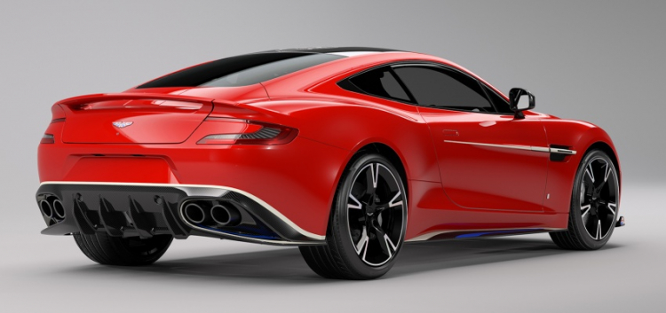 Cận cảnh "Mũi tên đỏ" Aston Martin Vanquish S Red Arrows edition siêu hiếm chỉ 10 chiếc