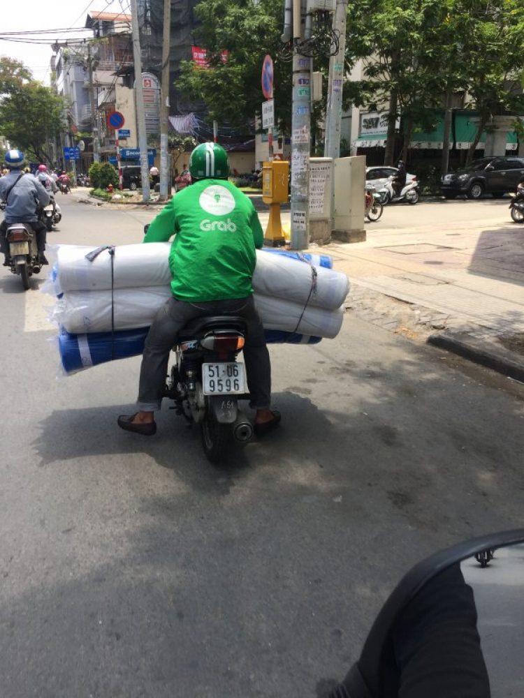 Grabbike - gì cũng chở !