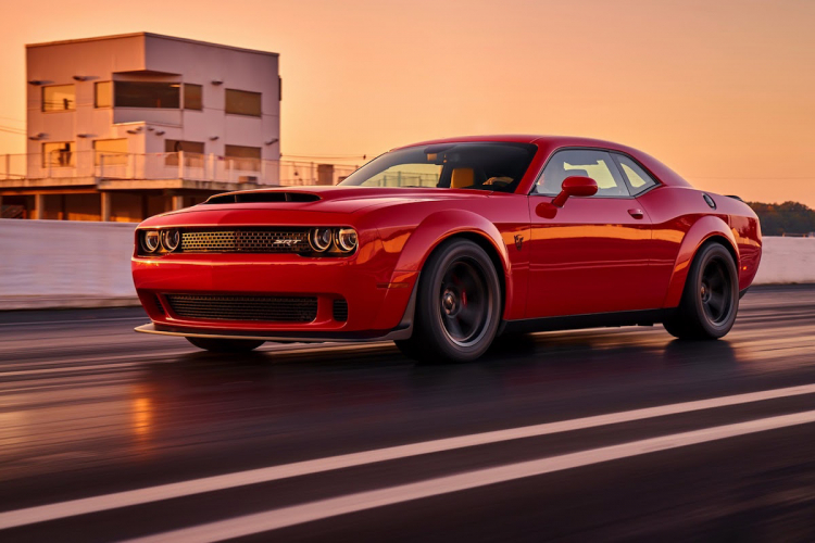 Xuất hiện "Vua cơ bắp" Dodge Challenger SRT Demon 2018 mạnh 840 mã lực