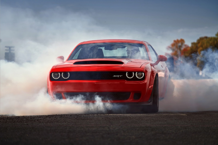 Xuất hiện "Vua cơ bắp" Dodge Challenger SRT Demon 2018 mạnh 840 mã lực