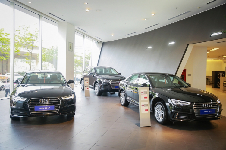 Dàn xe sang Audi hơn 300 chiếc phục vụ APEC 2017 có gì đặc biệt ?