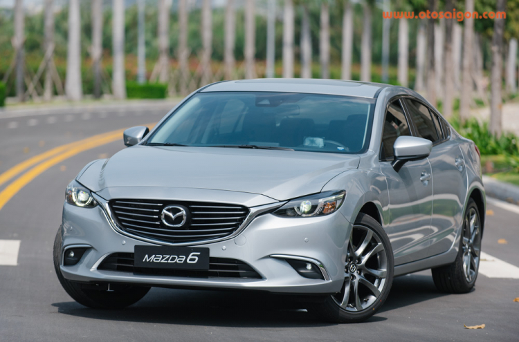 Đánh giá Mazda 6 nâng cấp facelift 2017: xuất sắc trong tầm giá